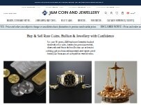 Website Screenshot J&M Coin & Jewellery Ltd