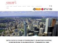 Website Screenshot Crawford Roofing Corp