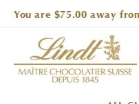 Website Screenshot Lindt Chocolate Shop - Mississauga