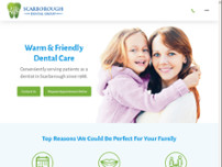 Scarborough Dental Group website screenshot