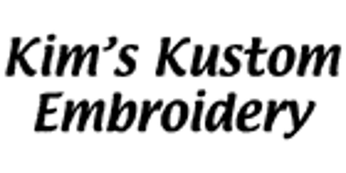 Kim's Kustom Embroidery Logo