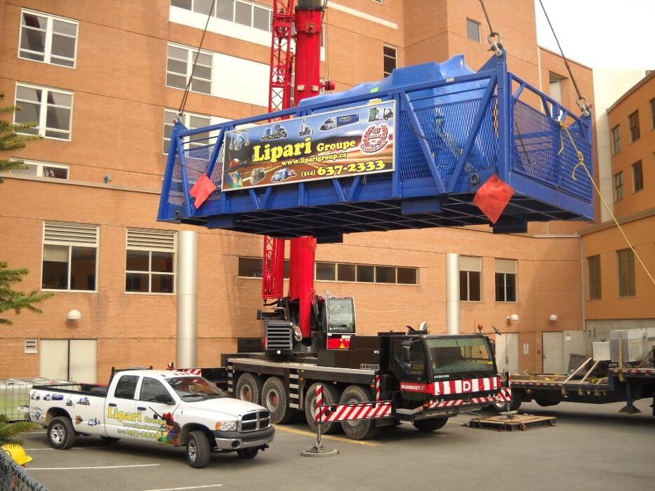 Images Groupe Lipari Déménagement de Machinerie
