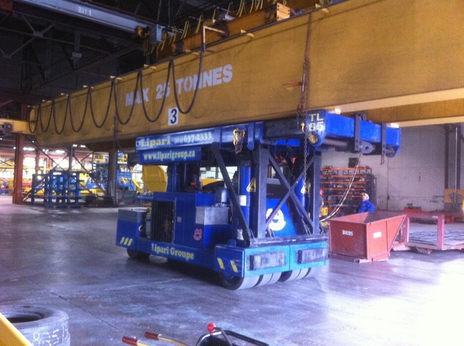 Images Groupe Lipari Déménagement de Machinerie