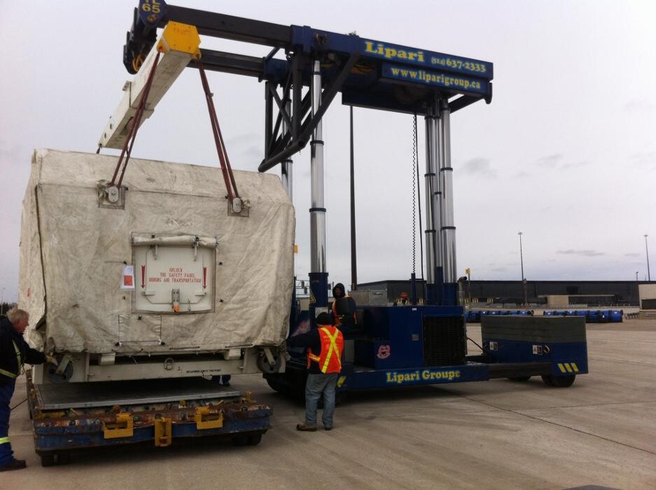 Images Groupe Lipari Déménagement de Machinerie