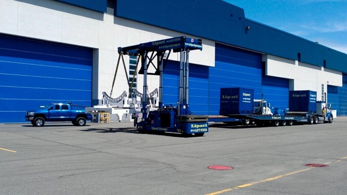 Images Groupe Lipari Déménagement de Machinerie