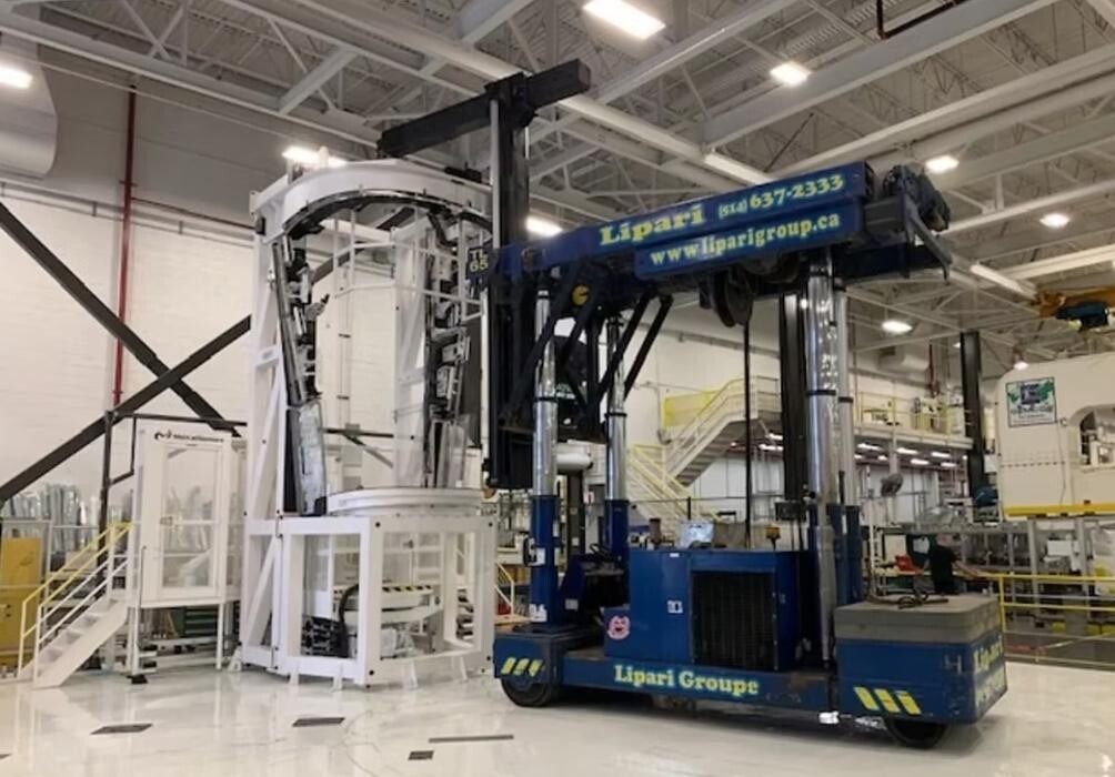 Images Groupe Lipari Déménagement de Machinerie