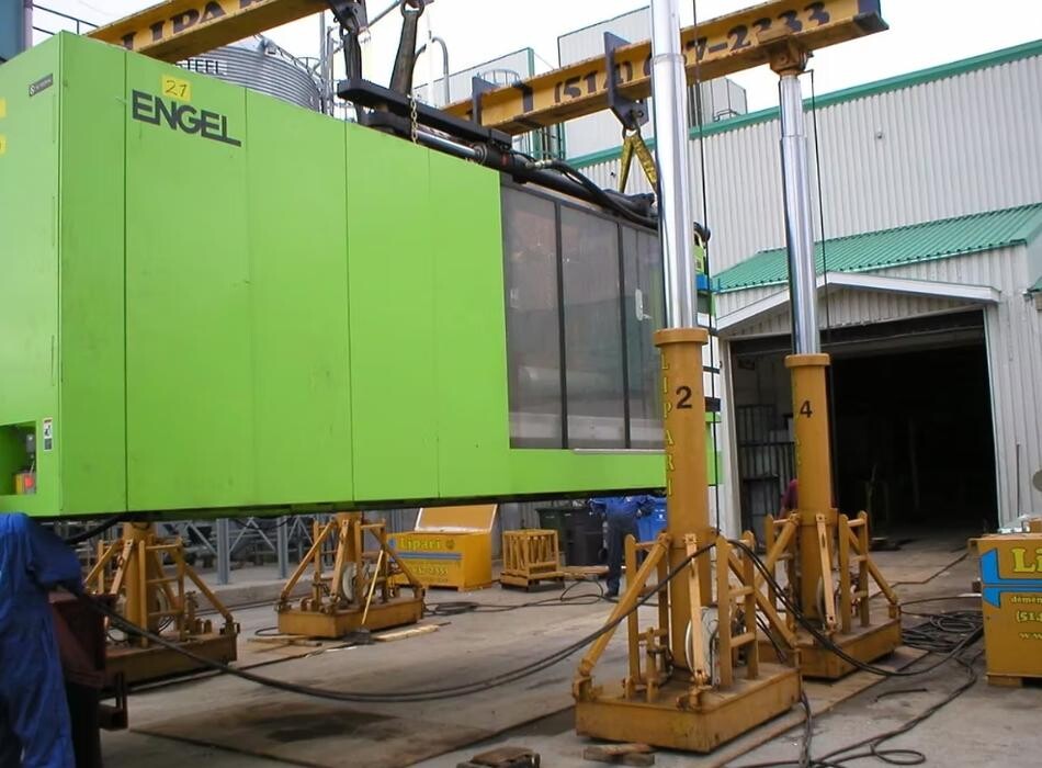 Images Groupe Lipari Déménagement de Machinerie