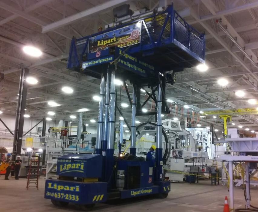 Images Groupe Lipari Déménagement de Machinerie