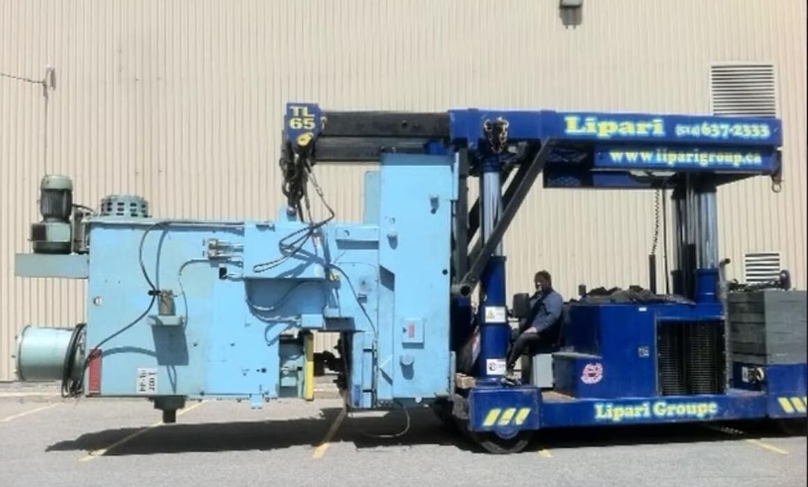 Images Groupe Lipari Déménagement de Machinerie