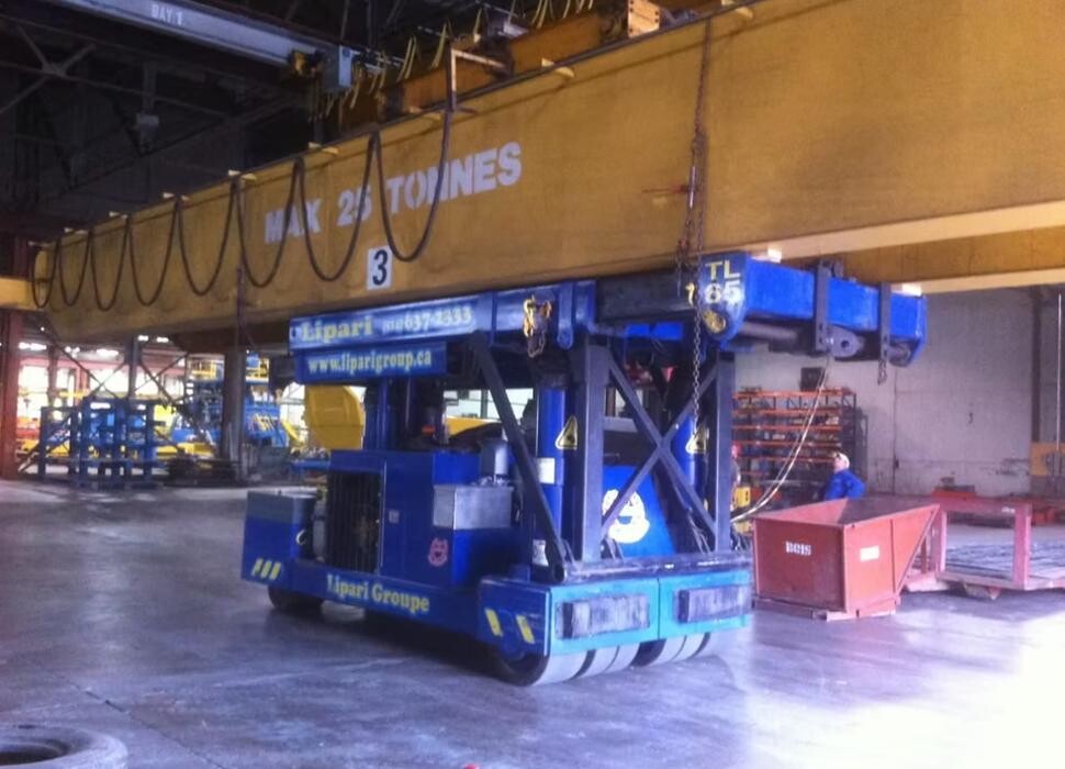 Images Groupe Lipari Déménagement de Machinerie