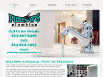 Publow's Plumbing Limited website screenshot