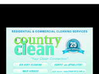 Country Clean Your Clean Connection website screenshot