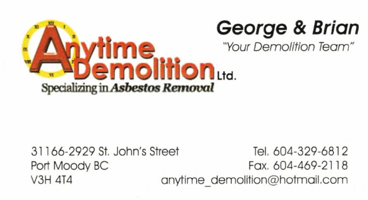 Images Anytime Demolition
