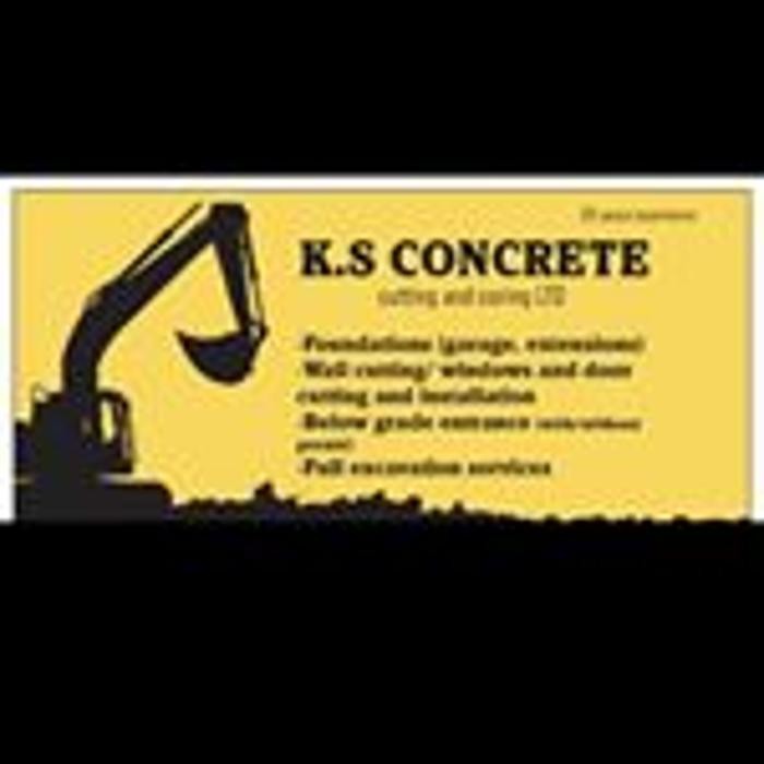 K.S Concrete Cutting & Coring Ltd. Logo