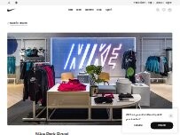 Website Screenshot Nike Park Royal