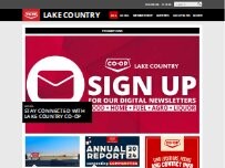 Website Screenshot Co-op Liquor Store