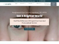 Website Screenshot XO OPTIX Vision Care