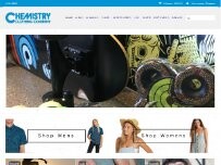 Website Screenshot Chemistry Clothing Co