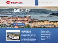 Website Screenshot Pro Electric Ltd