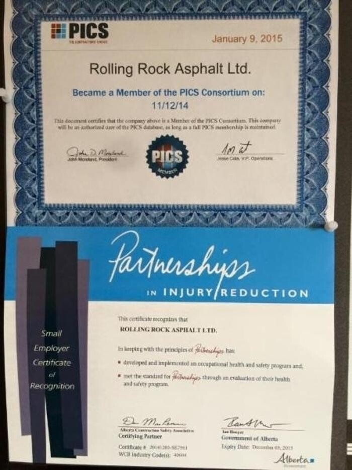 Images Rolling Rock Asphalt Ltd.