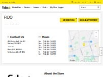Website Screenshot Fido