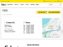 Website Screenshot Fido