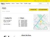 Website Screenshot Fido