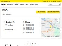 Website Screenshot Fido