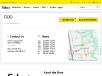 Website Screenshot Fido