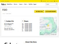 Website Screenshot Fido