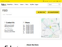 Website Screenshot Fido