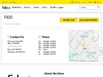 Website Screenshot Fido