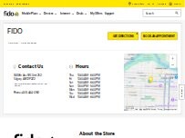 Website Screenshot Fido