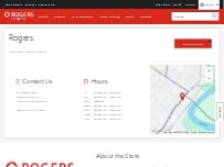 Website Screenshot Rogers