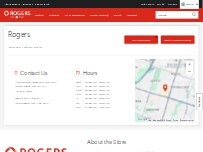 Website Screenshot Rogers