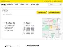 Website Screenshot Fido
