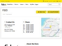 Website Screenshot Fido