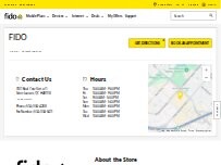 Website Screenshot Fido