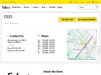 Website Screenshot Fido