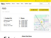 Website Screenshot Fido