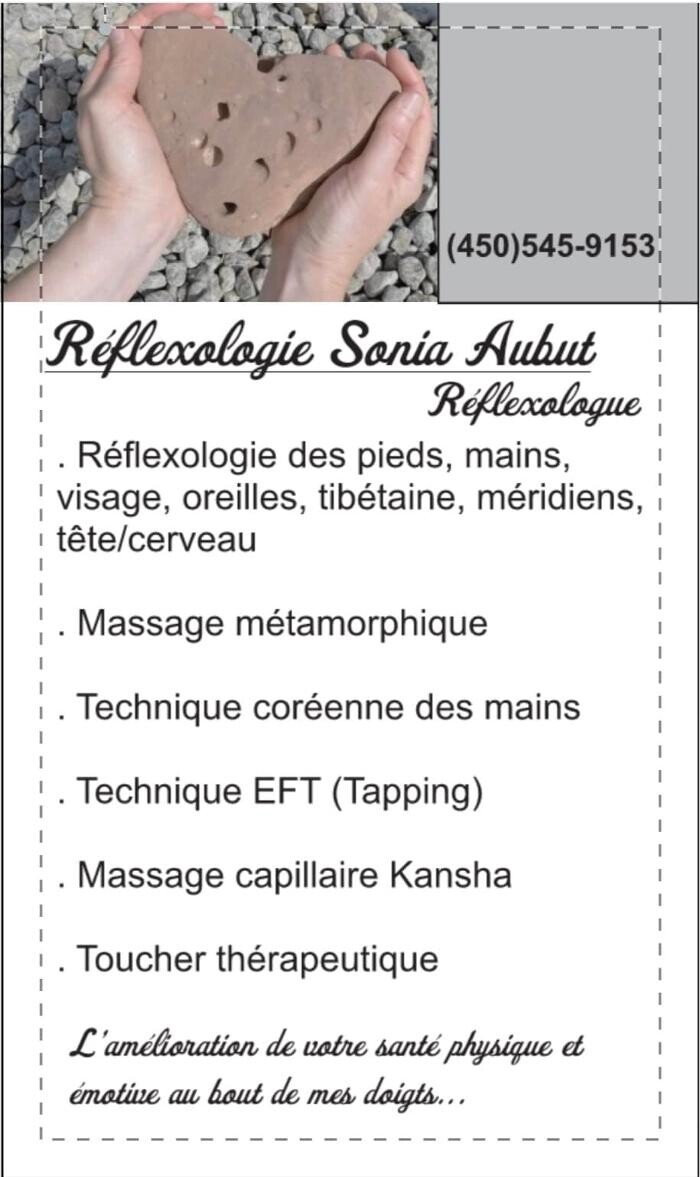 Images Réflexologie Sonia Aubut