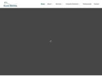 Ellis Dental website screenshot