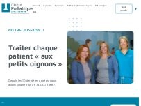 Website Screenshot Clinique Podiatrique Caroline Guimont