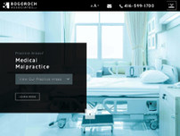 Medical Malpractice Lawyers Toronto website screenshot