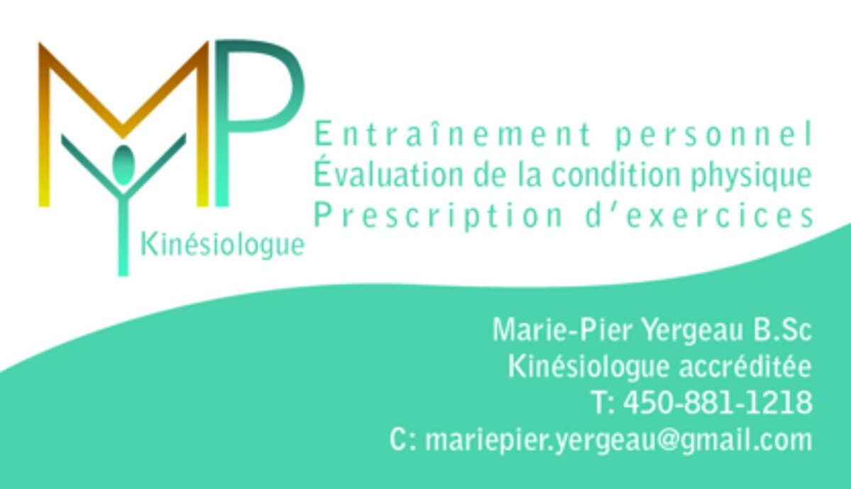 Images Marie-Pier Yergeau Kinésiologue