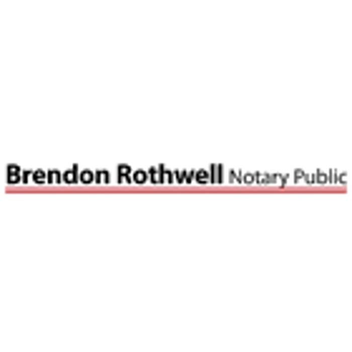 Images Brendon Rothwell Notary Public