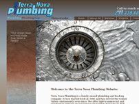 Terra Nova Plumbing website screenshot