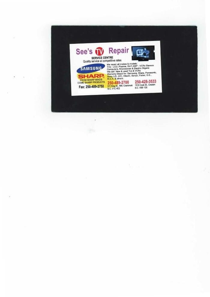 Images See's T V Repair