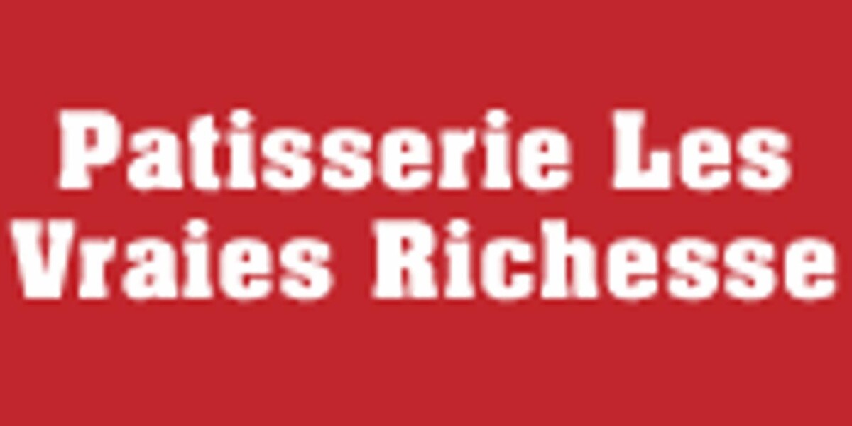 Pâtisserie les Vraies Richesses Logo