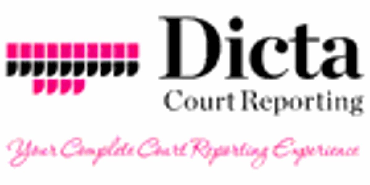 Dicta Court Reporting Logo